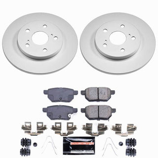 PowerStop Rear Z23 Coated Brake Kit: 2016 Scion iM