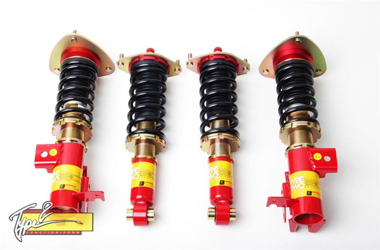 Function & Form Type 2 Coilovers: Scion FR-S 2013-2016; Toyota 86 2017-2018; Subaru BRZ 2013-2018