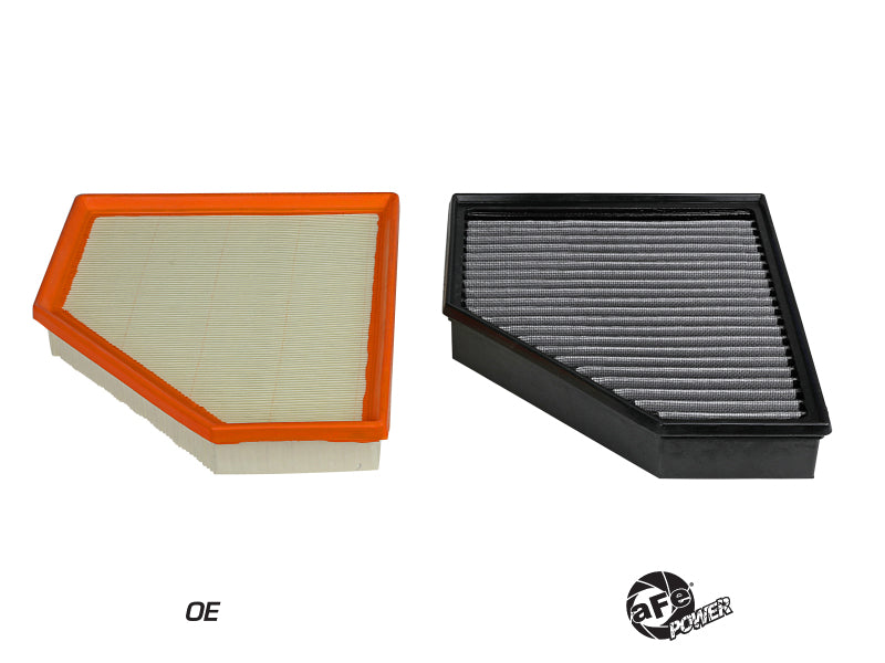 AFE Magnum FLOW Pro DRY S Air Filter: Toyota GR Supra 3.0L Turbo 2020 - 2024