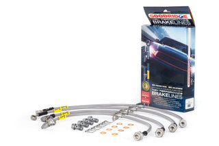 Goodridge Stainless Steel Brake Line Kit: Fits Most BRZ/FR-S/86/GR86/GR Corolla/tC/xB
