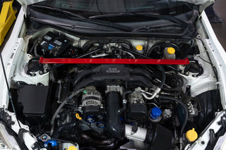 HPS Performance Front Strut Bar 2022-2025 Toyota GR86 ZN8, Red, 42-121R