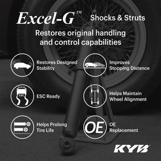 KYB Shocks & Struts Excel-G Rear Scion FR-S 2014-2013 / Subaru BRZ 2015-2013
