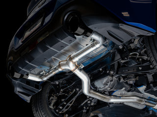 AWE Track Edition Cat-Back Exhaust (Black Tips): Toyota GR86 & Subaru BRZ 2.4L 2022 - 2024