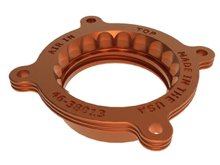 AFE Silver Bullet Throttle Body Spacer (Orange): Toyota GR86 / Subaru BRZ 2.4L 2022 - 2024