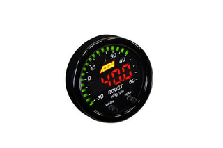 AEM X-Series Boost Gauge: 60 PSI 52mm