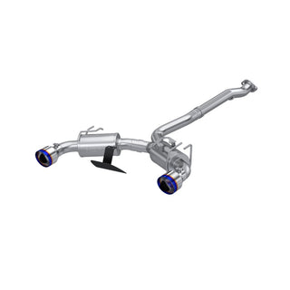 MBRP Cat Back Exhaust System (Dual Split Exit w/ Titanium Tips): Toyota GR Corolla 1.6L Turbo 2023 - 2024