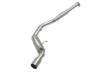 Takeda Cat-Back Exhaust System (Single Exit, Brushed Tip): Scion FRS (13-16) / Subaru BRZ (13-24) / Toyota 86 (17-20) / GR86 (22-24) 2.0L / 2.4L