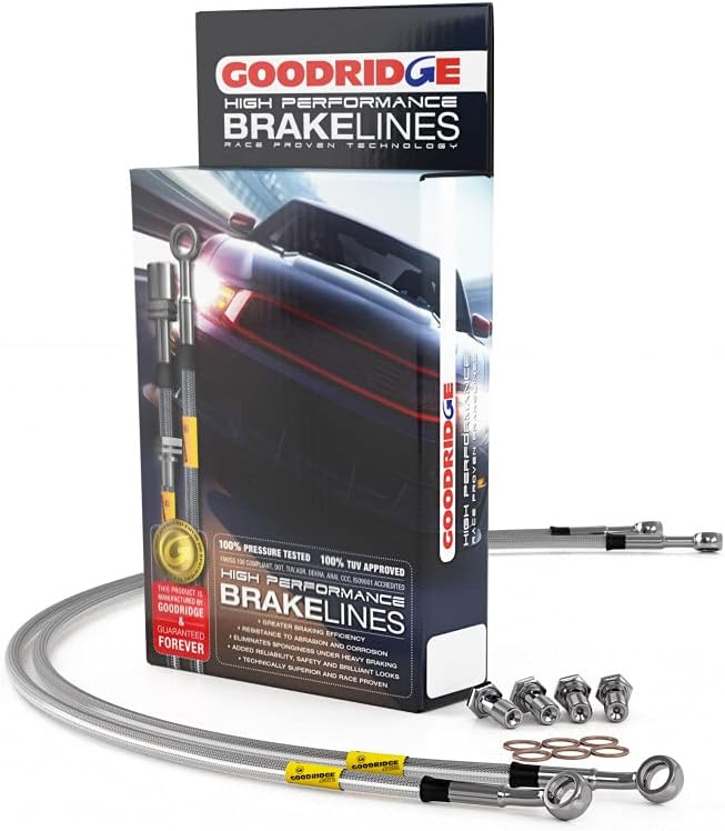 Goodridge G-Stop Stainless Brake Lines (Front & Rear): Scion tC 2005 - 2010