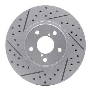 DFC Drilled & Slotted Geoperformance Rotor (FRONT RIGHT): BRZ/FR-S/86