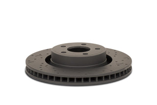 Hawk Performance Drilled and Slotted Front Brake Rotor Set: BRZ/FR-S/86