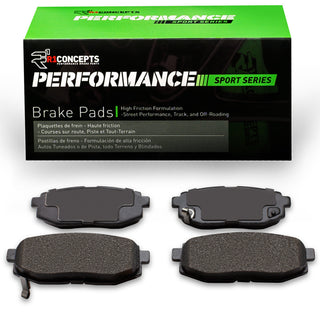 R1 Concepts R1 Performance Sport Pads (REAR): GR86/BRZ/FR-S/86