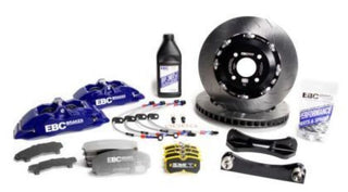 EBC Apollo-6 Calipers 355mm Rotors Front Big Brake Kit - Blue: Toyota GR Supra 2020 - 2026