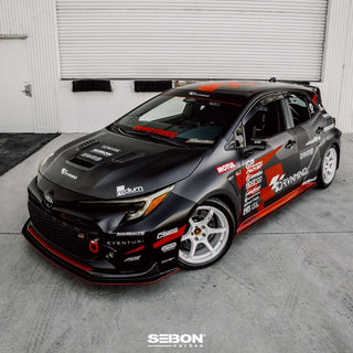 Seibon 2023 Toyota GR Corolla VS-Style Double-Sided Carbon Hood  - Gloss Finish