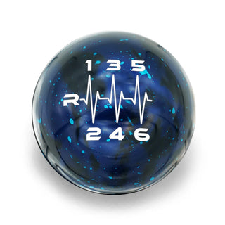 Billetworkz 6 Speed Heartbeat Cosmic Space Shift Knob for 2022+ Subaru BRZ/GR86