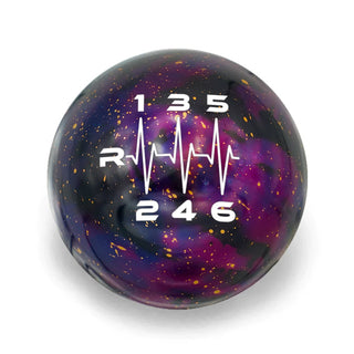 Billetworkz 6-Speed Heartbeat Cosmic Space Shift Knob for 2013-2021 BRZ/GR 86