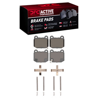 DFC Active Performance Pads & Hardware Kit (REAR): BRZ/FR-S/86