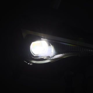 AlphaRex LUXX-Series LED Projector Headlights - Sequential Signal/DRL - Black: Scion FR-S / Subaru BRZ / Toyota 86 2013 - 2021