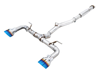 AWE Track Edition Exhaust - Vapor Blue Tips: Scion FR-S / Subaru BRZ / Toyota 86 / GR86 2013 - 2026