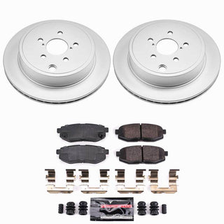 PowerStop Rear Z23 Coated Brake Kit: Scion FR-S / Subaru BRZ 2013 - 2016