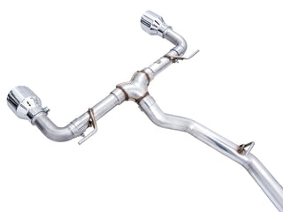 AWE Track Edition Cat-Back Exhaust (Polished Tips): Toyota GR86 & Subaru BRZ 2.4L 2022 - 2024