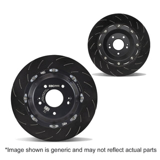 EBC Front 355mm 2-Piece Rotor Replacement (Pair): Toyota GR Corolla 2023 - 2026