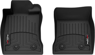WeatherTech FloorLiner Front Floor Mats (Black): Toyota GR86 (22-26) / Subaru BRZ (22-25)