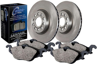 Centric OE Grade Front Brake Kit (2-Wheel): 2016 Scion iA