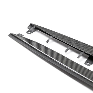 Seibon OEM Carbon Fiber Side Skirts: Toyota GR Supra 2020 - 2026