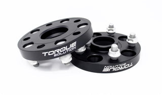 Torque Solution Forged Aluminum Wheel Spacer Subaru 56mm Hub 5x100 - 25mm