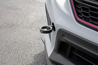 PERRIN 18-21 Subaru WRX & STI / 13-25 BRZ / 17-20 Toyota 86 Tow Hook Kit (Front) - Flat Black
