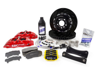 EBC Apollo-6 Calipers 355mm Rotors Front Big Brake Kit - Red: Toyota GR Supra 2020 - 2026