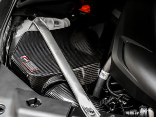 AWE S-FLO Carbon Intake Lid (Only Fits AWE Intake): Toyota GR Supra 3.0L Turbo 2020 - 2024