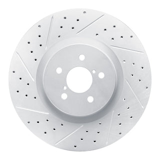 DFC Drilled & Slotted Geoperformance Rotor (FRONT LEFT): BRZ/FR-S/86 (830-13014L)