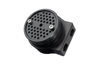 HPS Performance Aluminum Oil Catch Can Kit 2022-2025 Subaru BRZ 2.4L FA24D, Black, 860-026WB