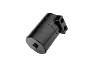 HPS Performance Aluminum Oil Catch Can Kit 2022-2025 Toyota GR86 2.4L FA24D, Black, 860-026WB