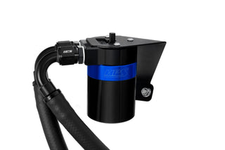HPS Performance Aluminum Oil Catch Can Kit 2013-2020 Subaru BRZ 2.0L FA20D, Blue, 860-030BL
