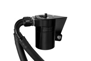 HPS Performance Aluminum Oil Catch Can Kit 2013-2020 Subaru BRZ 2.0L FA20D, Black, 860-030WB