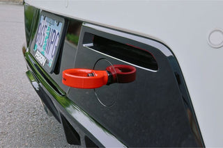 Perrin Performance Rear Tow Hook - Red: Toyota GR Corolla 2023 - 2026