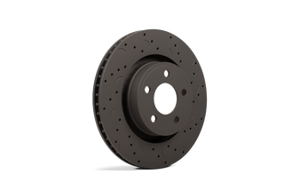 Hawk Talon 2013 Lexus ES300h Drilled and Slotted Front Brake Rotor Set
