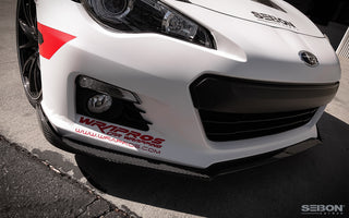 Seibon TA Carbon Fiber Front Lip: Subaru BRZ 2013 - 2016