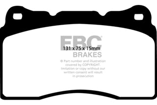 EBC Greenstuff Front Brake Pads: BRZ/FR-S/86/GR86