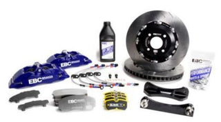 EBC Apollo-6 Calipers 355mm Rotors Front Big Brake Kit - Blue: Toyota GR Corolla 2023 - 2026