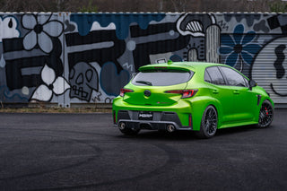 MBRP Cat Back Exhaust System (Dual Split Exit w/ Titanium Tips): Toyota GR Corolla 1.6L Turbo 2023 - 2024