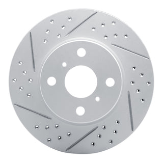 DFC 12-15 Scion Iq Front Left Drilled & Slotted Geoperformance Rotor