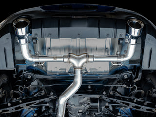 AWE Track Edition Cat-Back Exhaust (Polished Tips): Toyota GR86 & Subaru BRZ 2.4L 2022 - 2024
