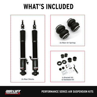 Air Lift Performance Air Suspension Rear Kit: Toyota GR Supra 2020 - 2024