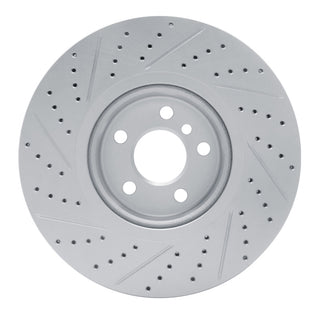 DFC Drilled & Slotted Geoperformance Rotor (FRONT RIGHT): Toyota GR Supra (20-26)