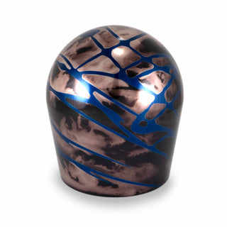 Billetworkz Shift Knob Black Smoke w/ Blue Splash Toyota GR Corolla / Corolla Hatch
