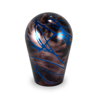 Billetworkz Shift Knob Black Smoke w/ Blue Splash Toyota GR Corolla / Corolla Hatch
