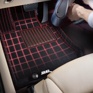 3D MAXpider Elegant Floormats Set (Black, Both Rows): Toyota GR86 2022 - 2026
